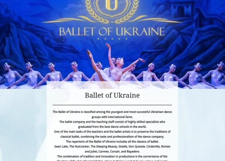 Російські танцюристи у Швеції виступали під назвою "Балет України" - ЗМІ