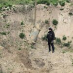 На Київщині виявили бойову частину ракети Х-101