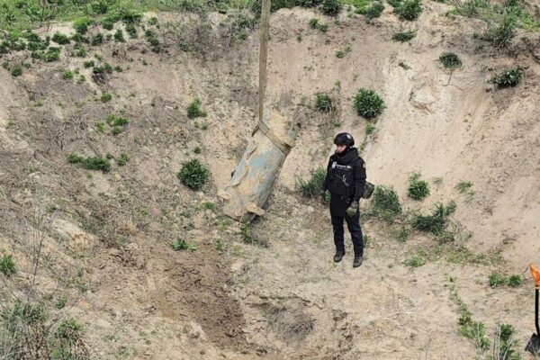 На Київщині виявили бойову частину ракети Х-101 На Київщині виявили бойову частину ракети Х-101