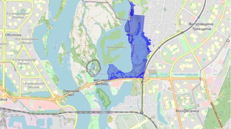 Суд наказав компанії знести будинки для відпочинку на березі Десенки у Києві