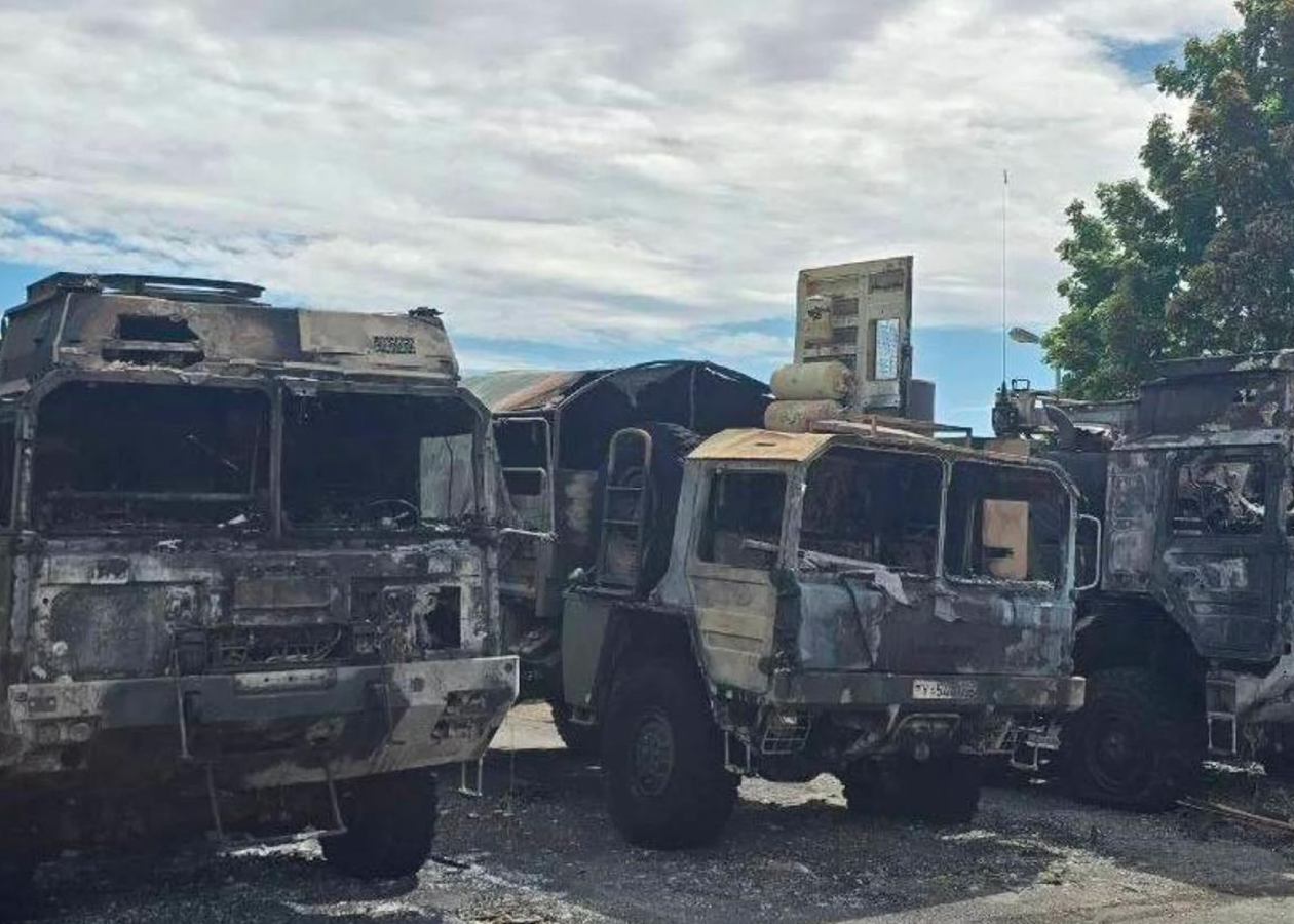 Сплутали з технікою ЗСУ: у Німеччині спалили вантажівки Бундесверу