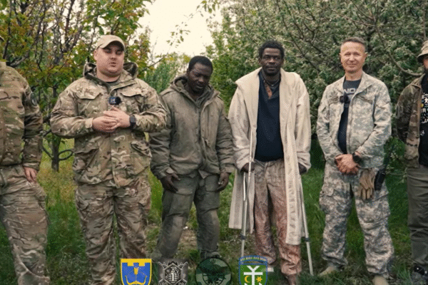 ЗСУ полонили камерунців на Сіверському напрямку ЗСУ полонили камерунців на Сіверському напрямку