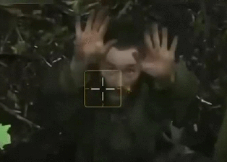 Десантники взяли в полон офіцера РФ