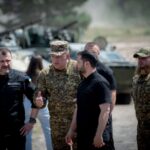 Президент відвідав тренувальну базу Нацгвардії