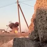 ГУР підірвало авто з "кадирівцями" в Мелітополі