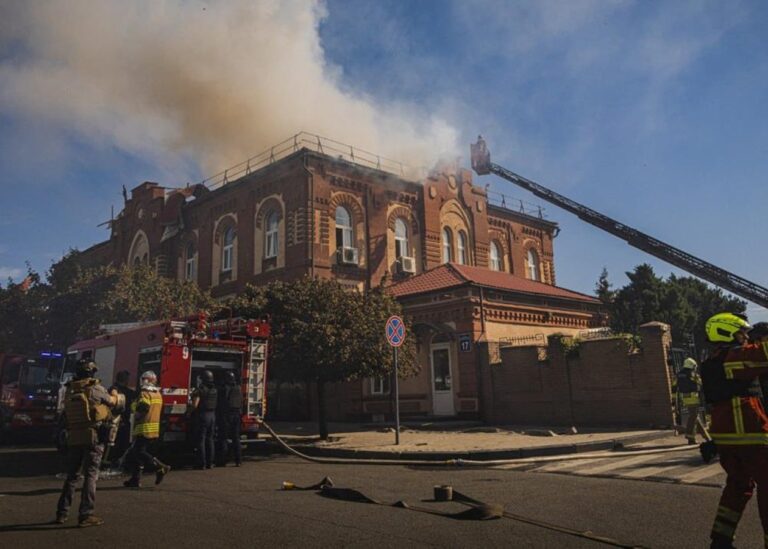 Оприлюднено момент "прильоту" по вузу в Харкові