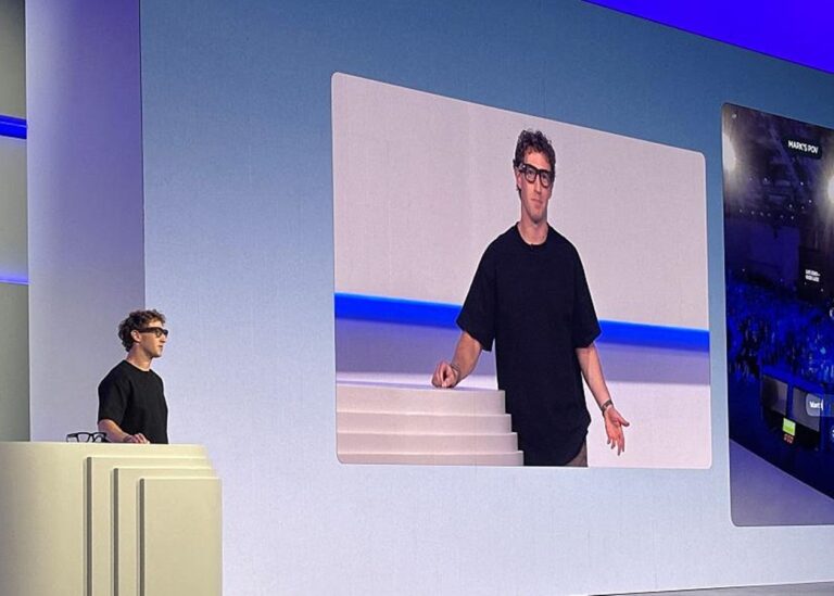 Цукерберг осоромився на презентації ШІ-окулярів