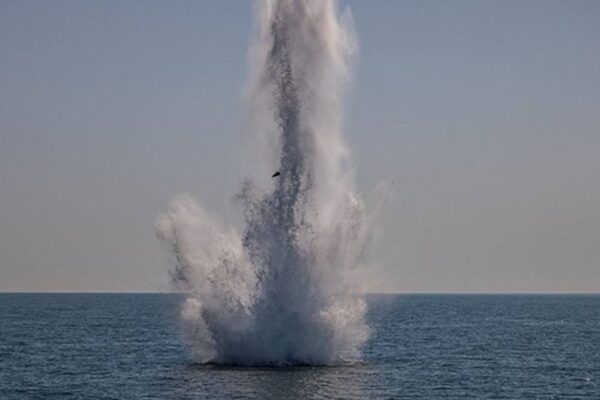 У Чорному морі знищили дрейфуючу морську міну