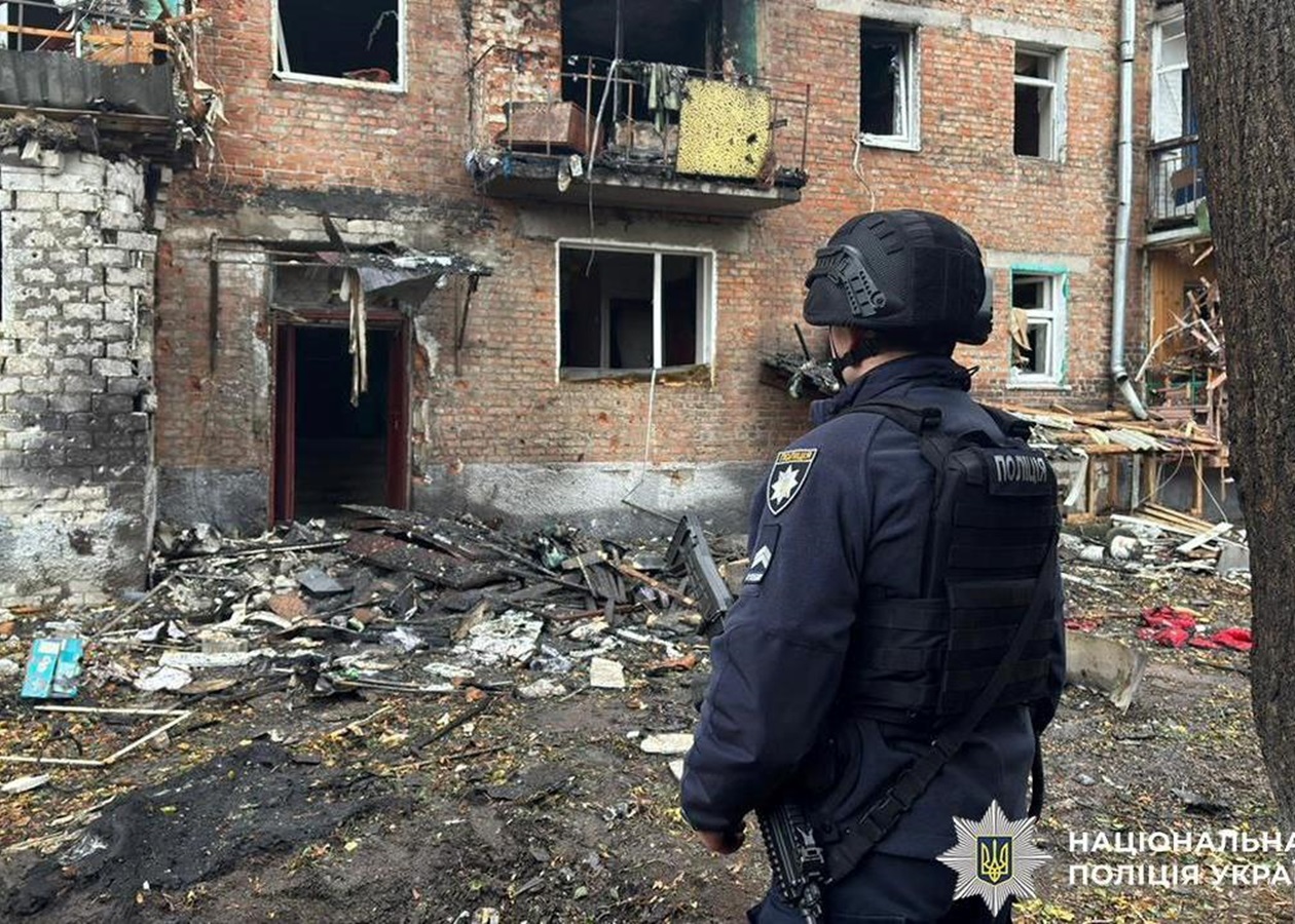 Атака дронів на Ніжин: з'явилися фото наслідків