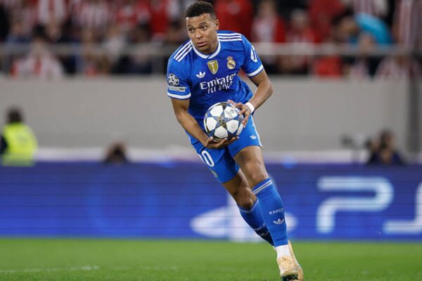 Мбаппе став гравцем тижня в ЛЧ за чотири голи