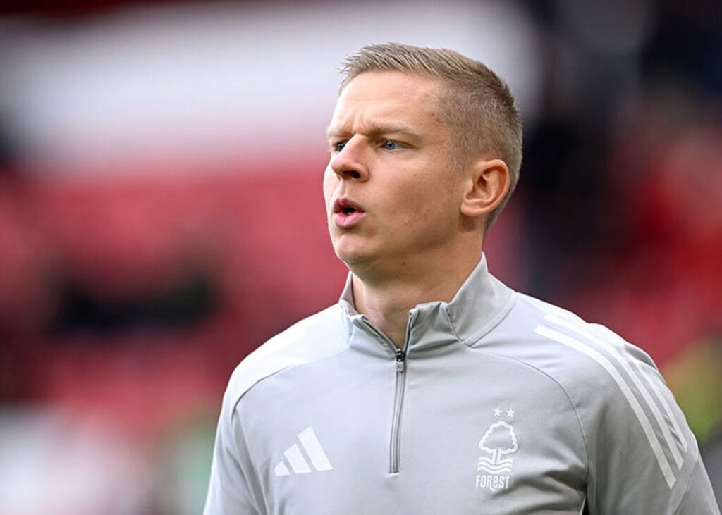 На матч Ліги Європи заявлений Олександр Зінченко в основі Ноттінгем Форест