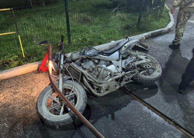 Українець на мотоциклі намагався прорватися до Румунії