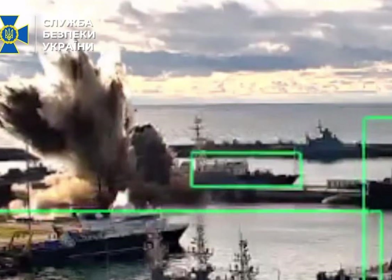 СБУ підірвала підводний човен у Новоросійську