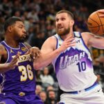 НБА: Михайлюк і Юта не встояли перед Лейкерс