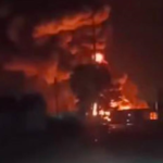 У Калузькій області РФ палає нафтобаза - соцмережі