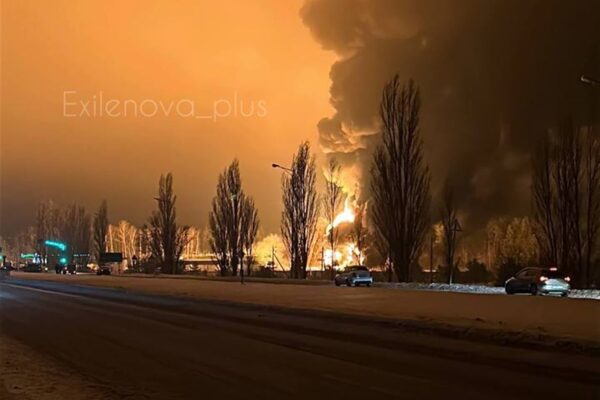 У Бєлгородській області РФ палає нафтобаза - OSINT