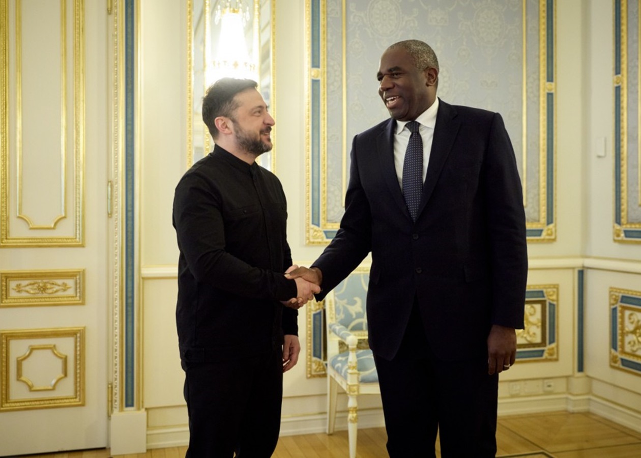 Зеленський зустрівся з віцепрем’єром Британії Леммі у Києві