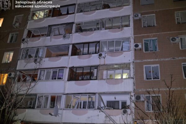 Удар по Запоріжжю: з’явилися кадри з наслідками