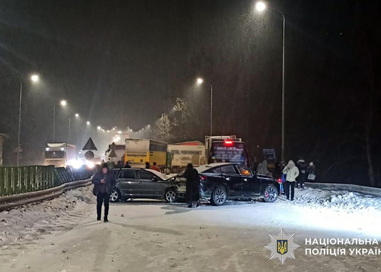 В Україні за добу сталося понад тисячу ДТП