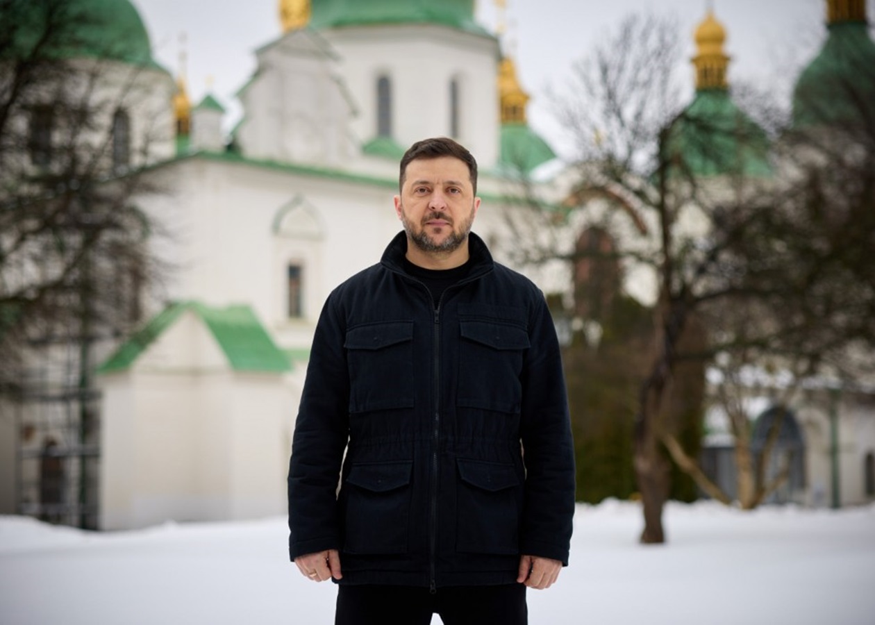 Зеленський вперше показав свій бункер на Банковій