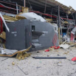 Росіяни вдарили поблизу терміналу "Нової пошти" у Запоріжжі