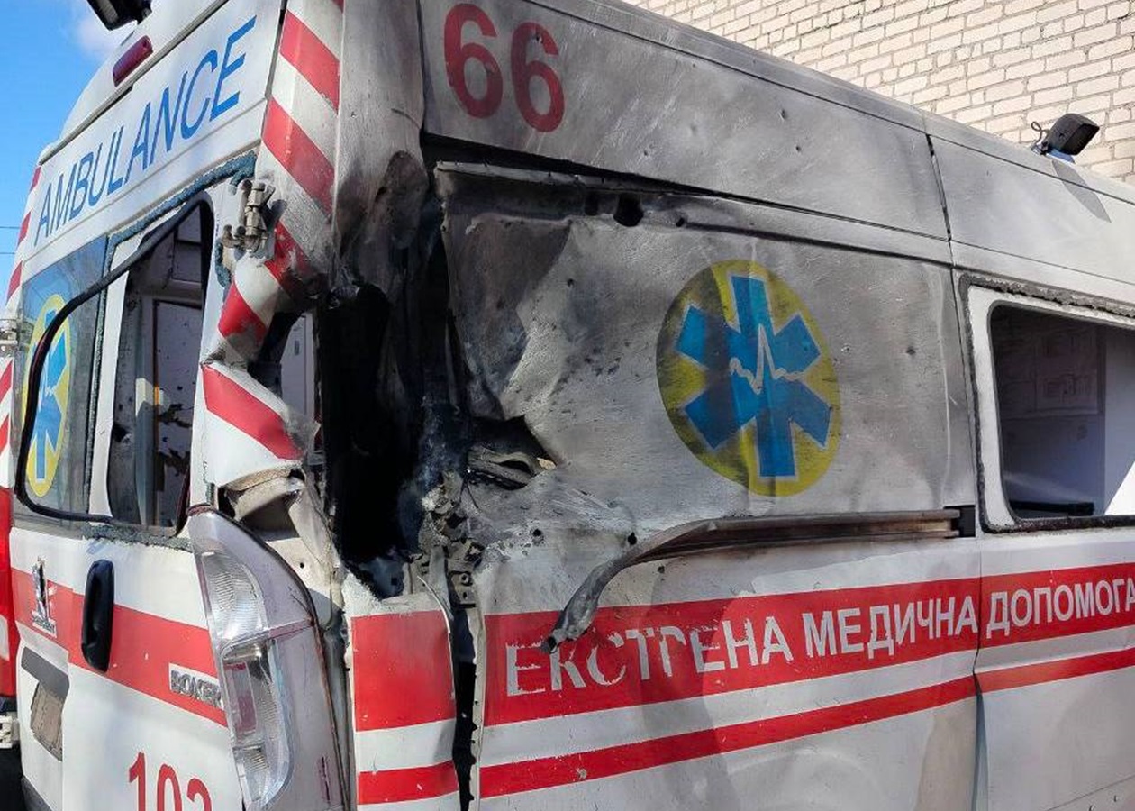 На Миколаївщині ворог атакував бригаду "швидкої"