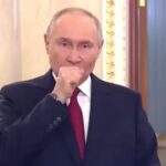 "Кхе-кхе": Кремль виклав невідредаговане вітання Путіна з 8 березня