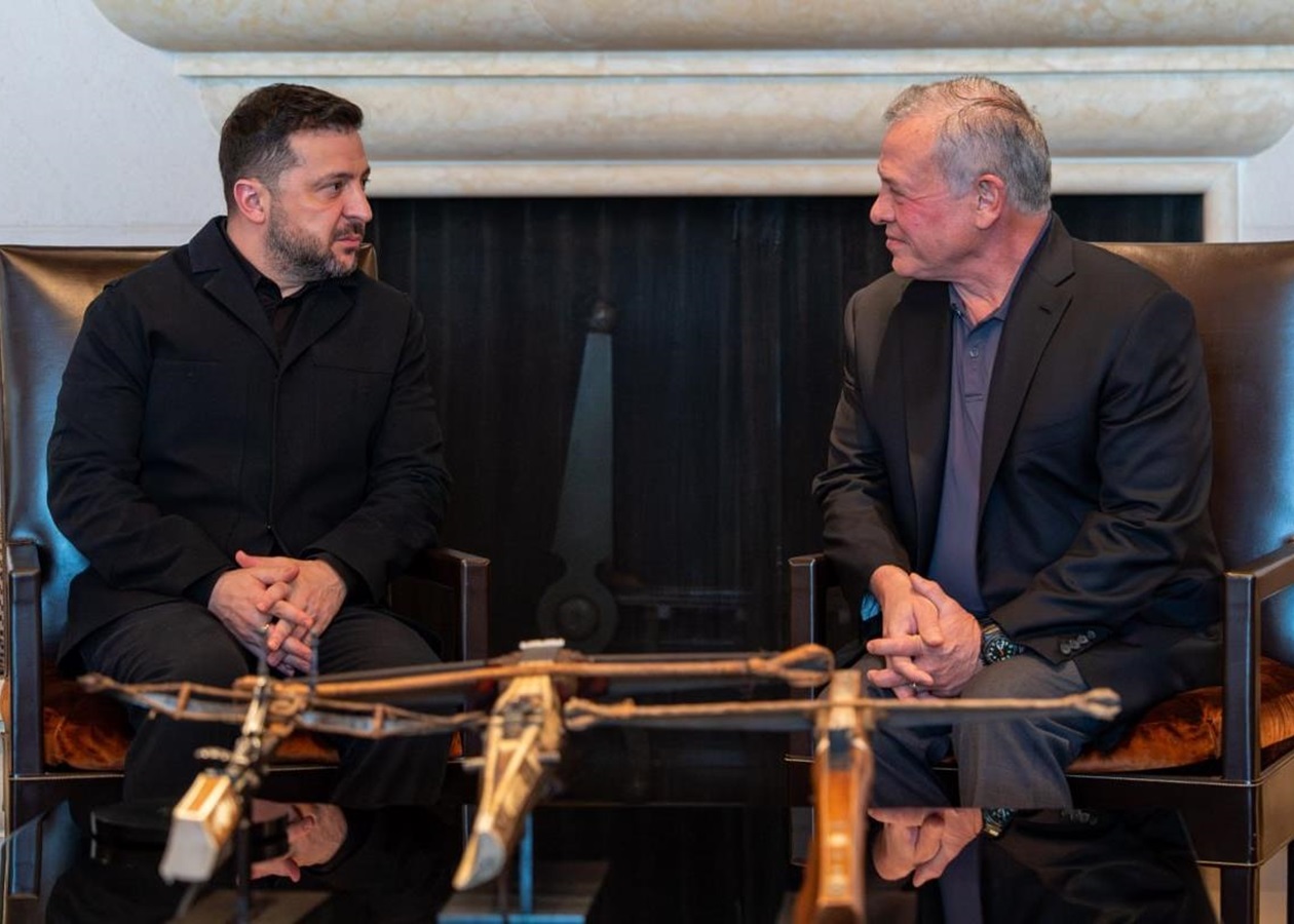 Зеленський і король Йорданії обговорили партнерство у сфері безпеки