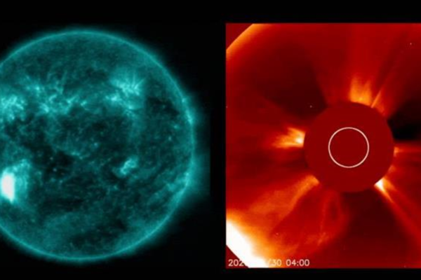 Потужний спалах на Сонці спричинив перебої радіозв’язку