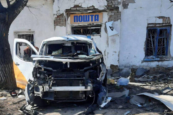 Росіяни пошкодили відділення "Укрпошти" у трьох областях