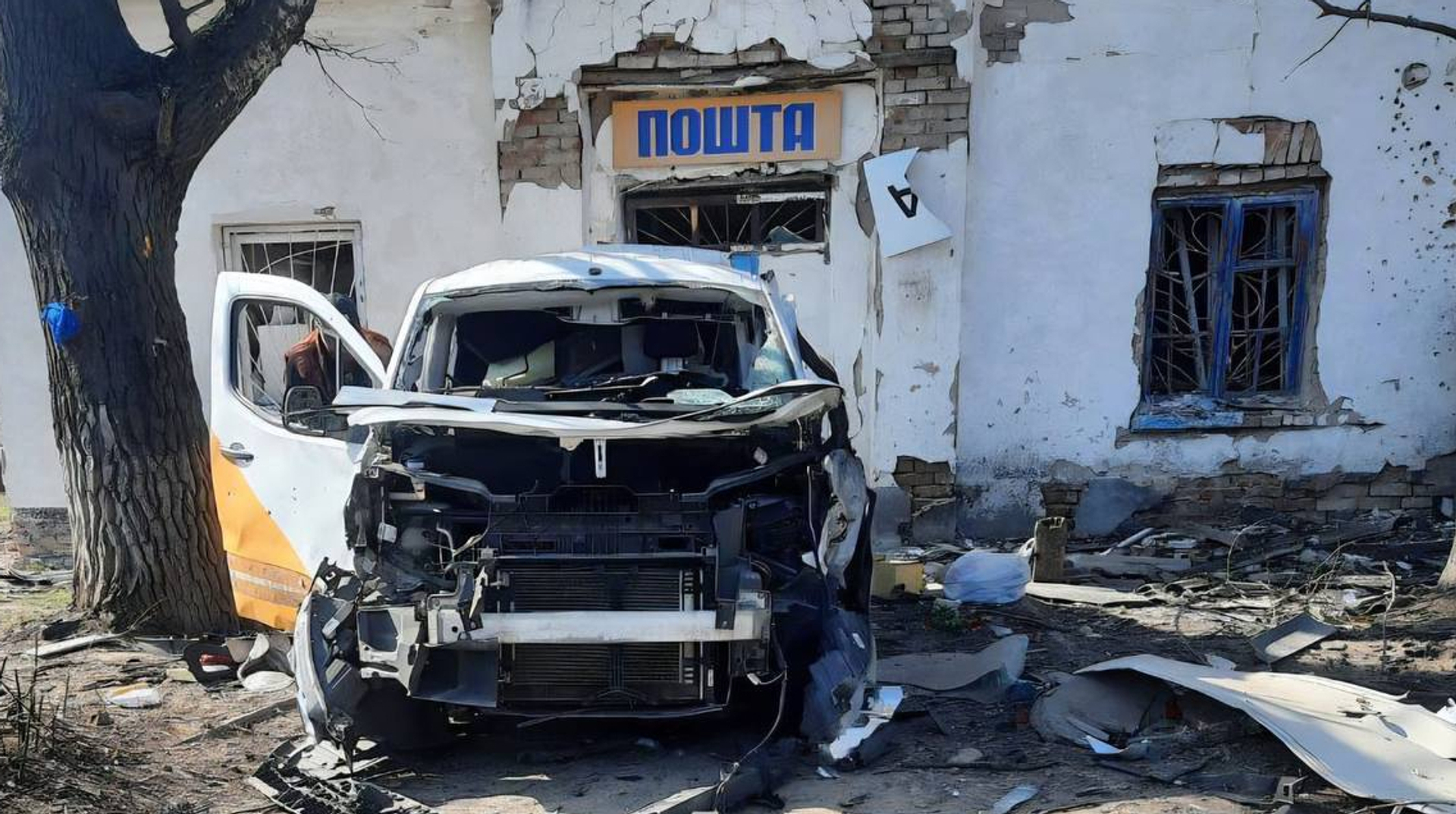 Росіяни пошкодили відділення "Укрпошти" у трьох областях