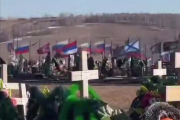 Росіянина шокували розміри кладовища у Сибіру