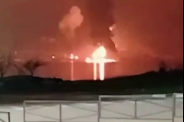 У Новоросійську через БпЛА знову палає порт - ЗМІ