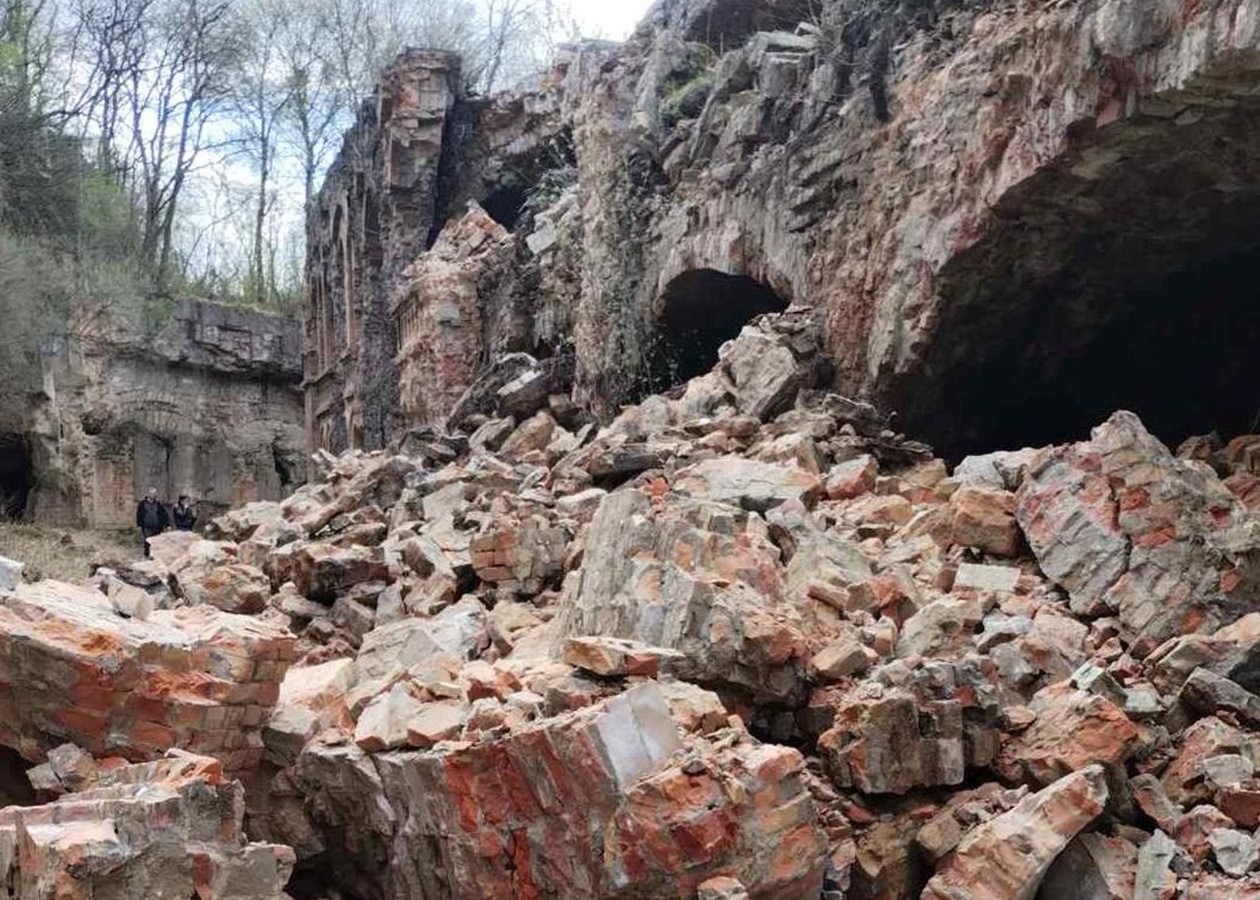 На Рівненщині обвалилася частина Тараканівського форту
