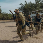Після теракту в Києві перші 200 патрульних проходять навчання на полігоні