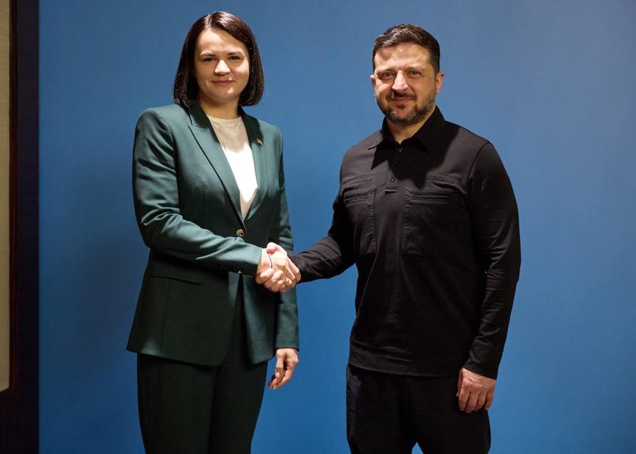 Зеленський провів зустріч із Тихановською в Києві