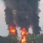 На Кубані палає нафтобаза