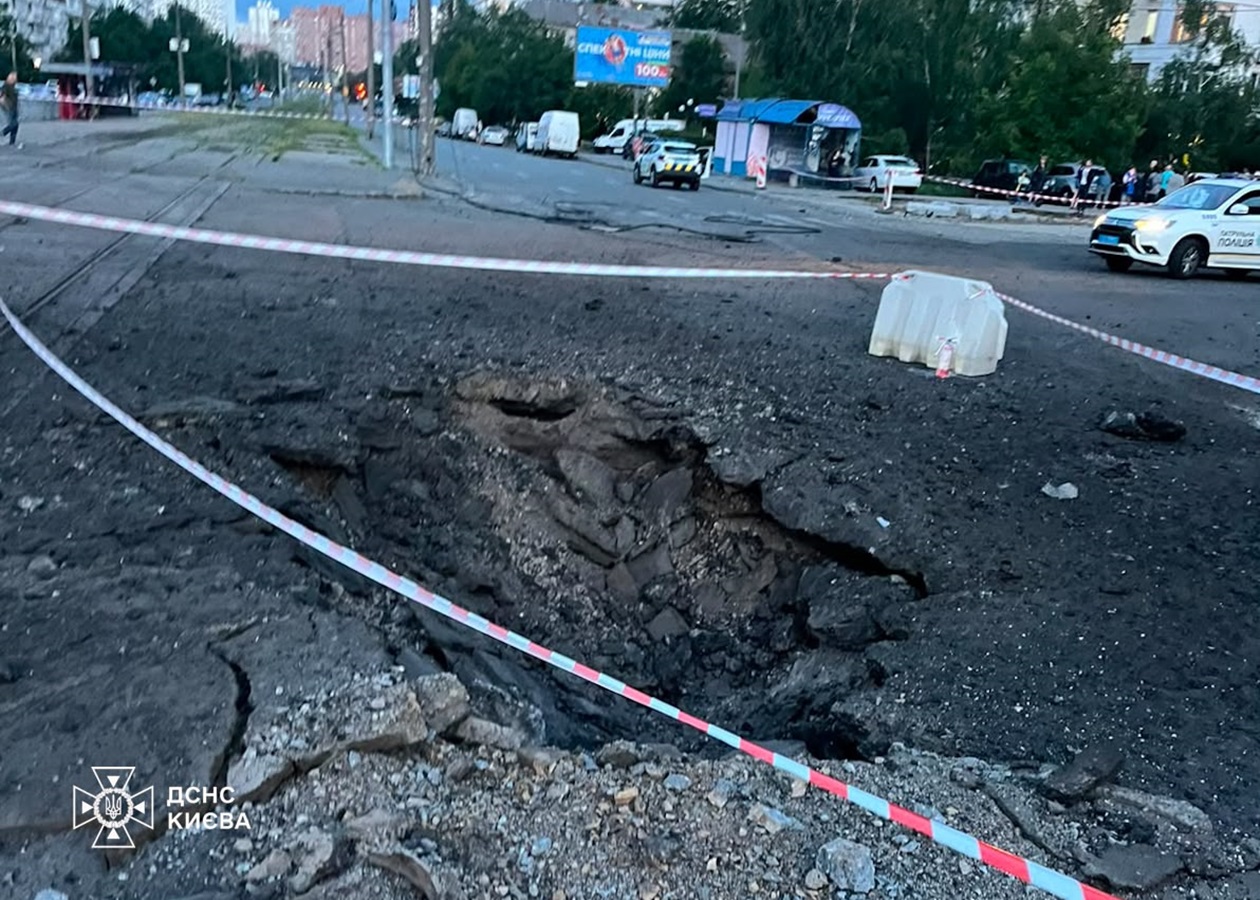 РФ атакували Київ балістикою, начиненою шрапнеллю - голова РДА