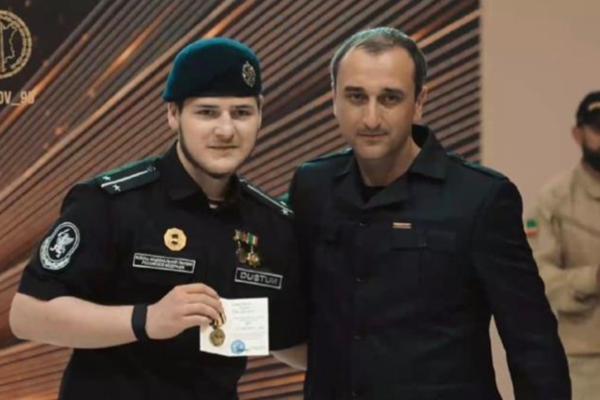Адам Кадиров отримав нову медаль