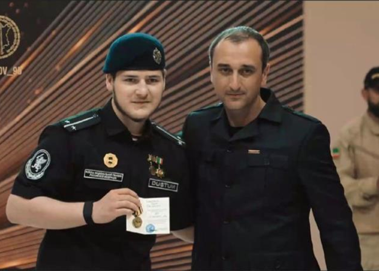 Адам Кадиров отримав нову медаль